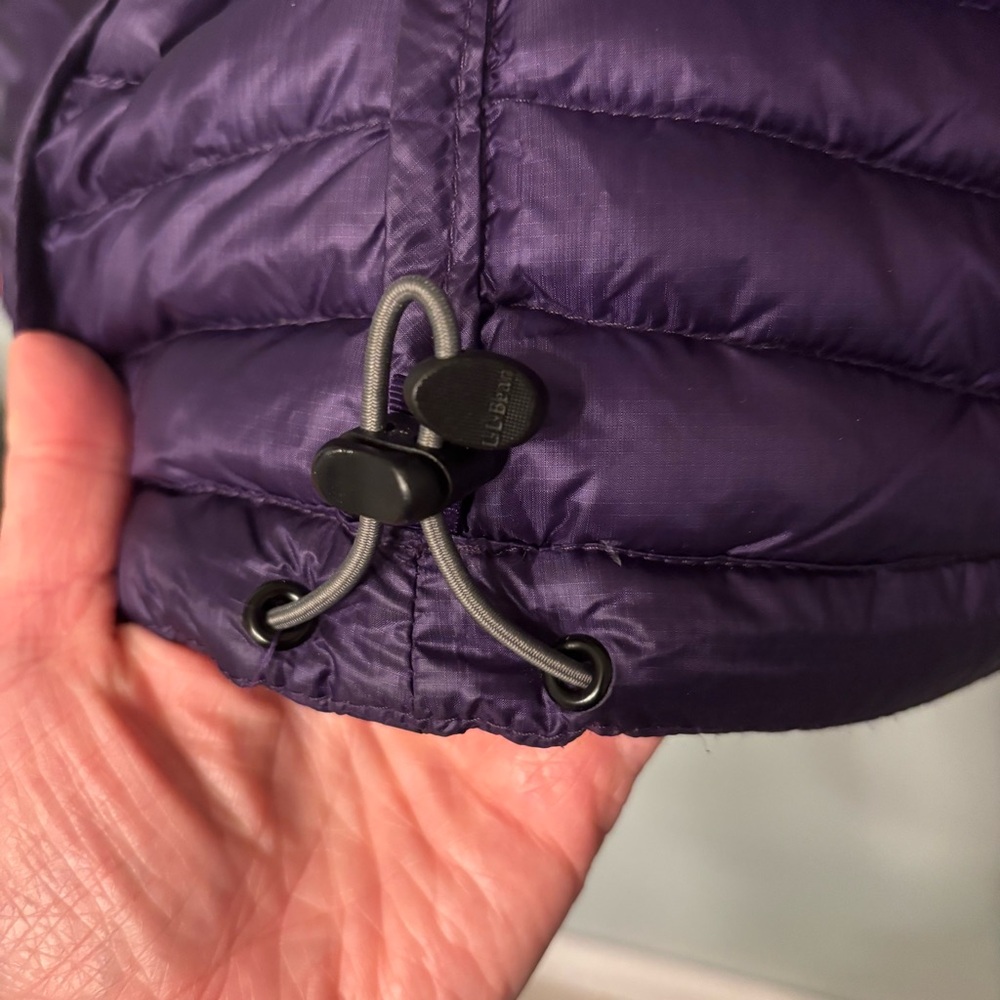 L.L. Bean Deep Purple Puffer Vest - Picture 13 of 13